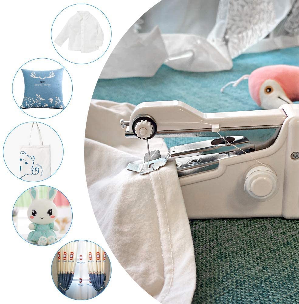 Hand Sewing Machine Portable Electric Handheld Stitch Device - Insta-Stitch™ sewing machine Insta-Stitch™ Hourglassify®