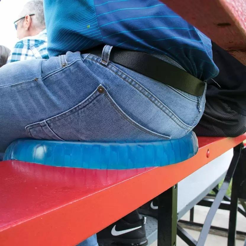 Orthopedic Gel Seat Cushion Chair Lumbar Support - Aeriosit™ Cushion Aeriosit™ Silicone Gel Cushion Zaavio®